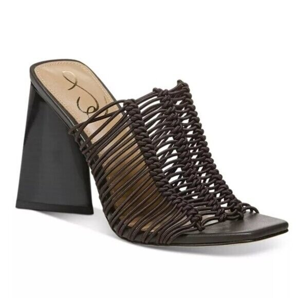 Sam Edelman "Laurette" BNWT strappy sandal black Womens NEW - Picture 2 of 10